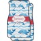 Dolphins Car Floor Mats (Front Seat) (Personalized)