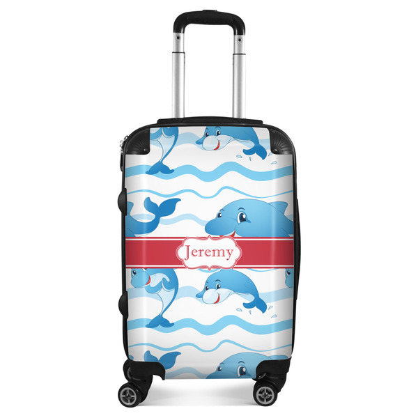 Custom Dolphins Suitcase - 20" Carry On (Personalized)