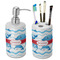 Dolphins Ceramic Bathroom Accessories Set (Personalized)