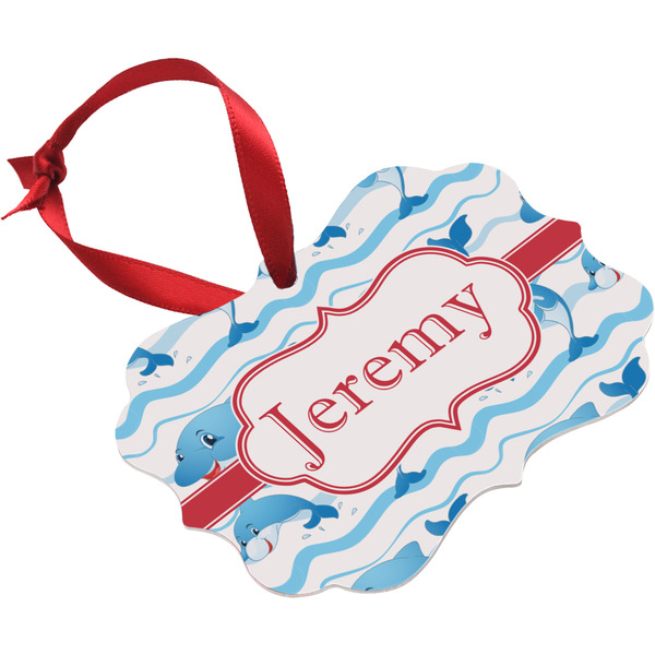 Dolphins Christmas Ornament