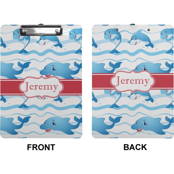 Dolphins Clipboard (Letter) (Front + Back)