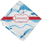 Dolphins Cloth Napkin w/ Name or Text