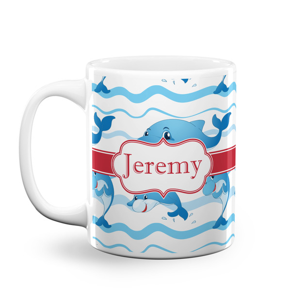 Custom Dolphins Coffee Mug (Personalized)