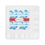Dolphins Coined Cocktail Napkins (Personalized)