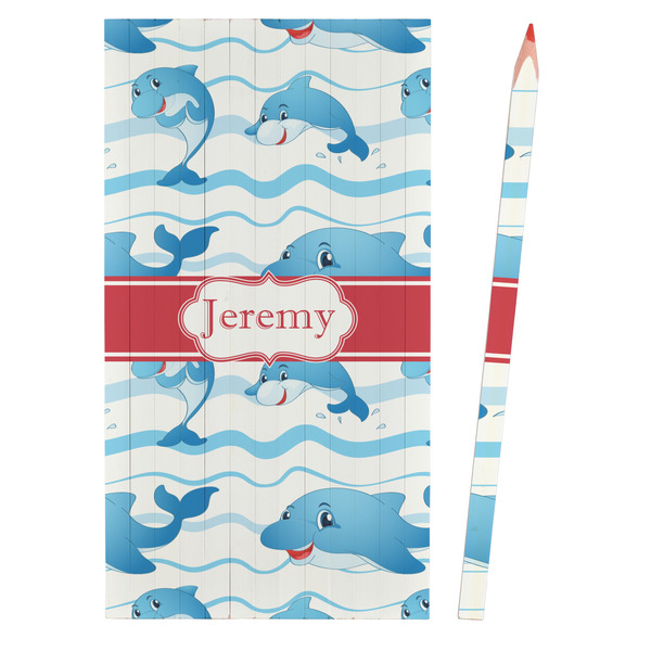 Dolphins Colored Pencils - Front View