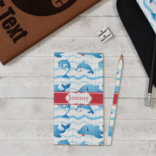 Dolphins Colored Pencils - In Context