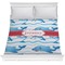 Dolphins Comforter - Full / Queen (Personalized)