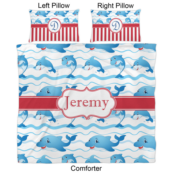 Dolphins Comforter Set - King - Approval