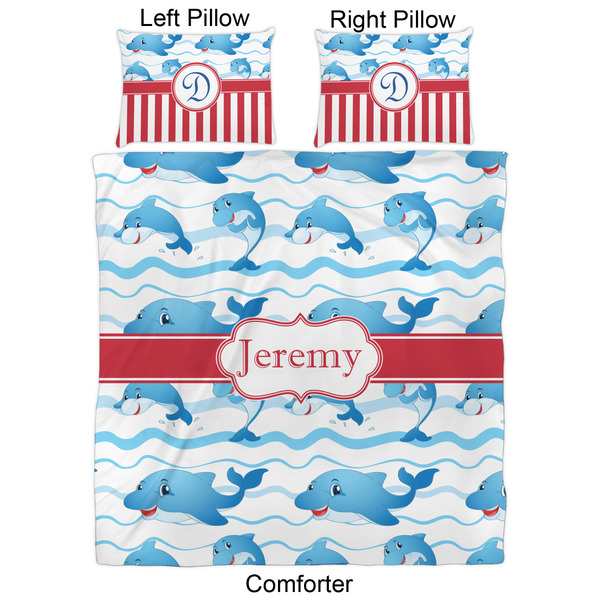 Dolphins Comforter Set - Queen - Approval