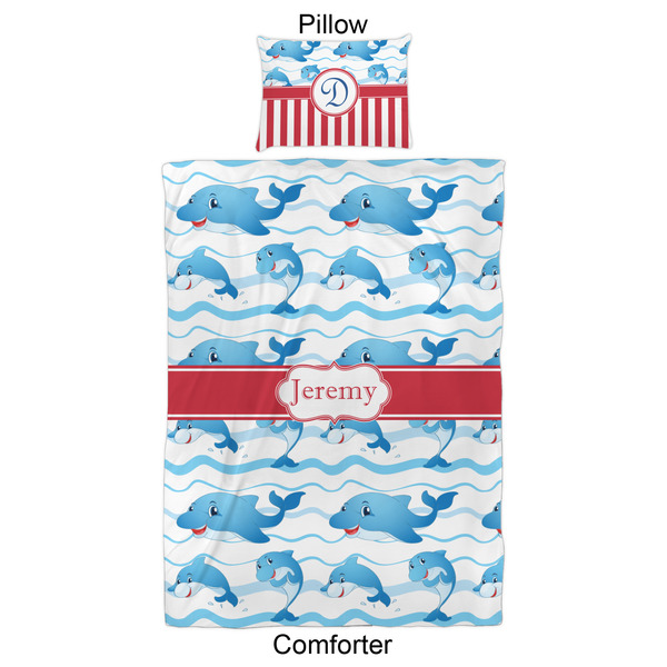 Dolphins Comforter Set - Twin XL - Approval