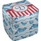Dolphins Cube Poof Ottoman (Bottom)