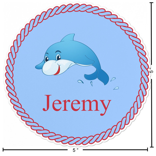 Dolphins Custom Shape Iron On Patches - L - APPROVAL