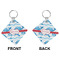 Dolphins Diamond Keychain (Front + Back)