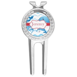 Dolphins Golf Divot Tool & Ball Marker (Personalized)