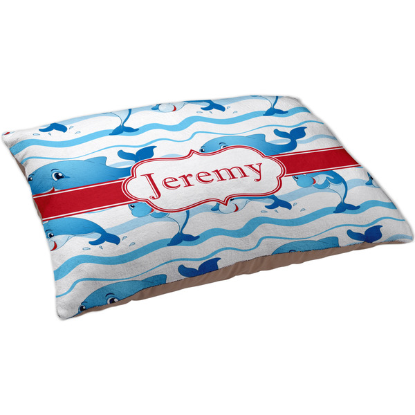 Dolphins Dog Bed - Large