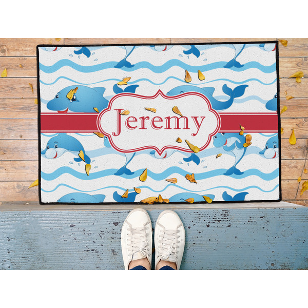 Dolphins Door Mat - LIFESTYLE (Med)
