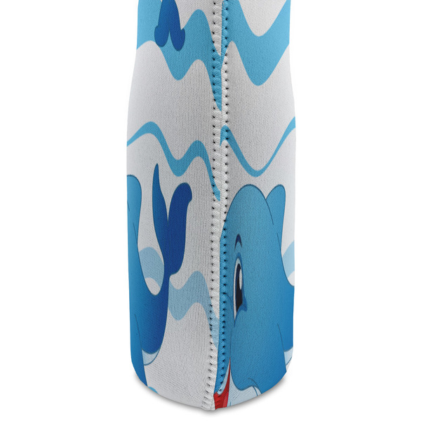 Dolphins Double Wine Tote - DETAIL 2 (new)