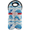 Dolphins Double Wine Tote - Front (new)