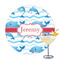 Dolphins Printed Drink Topper (Personalized)