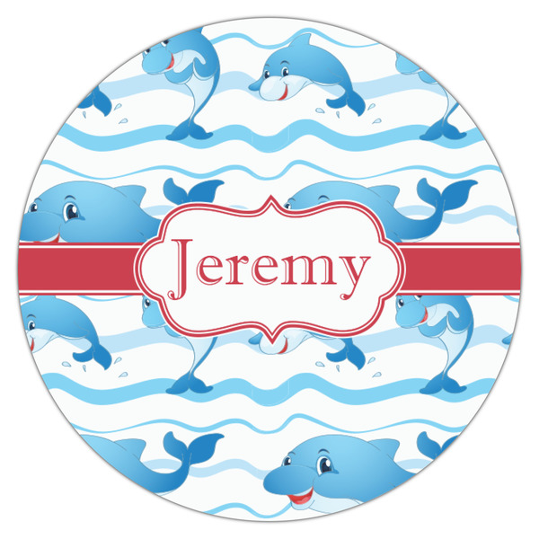 Dolphins Drink Topper - Small - Single