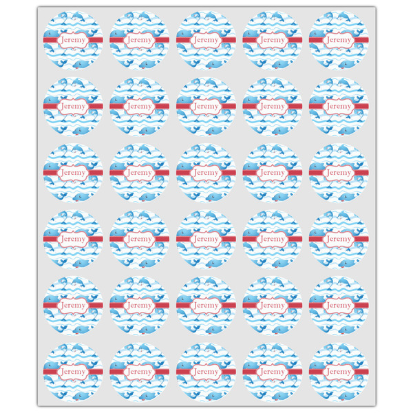 Dolphins Drink Topper - XSmall - Set of 30