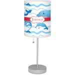 Dolphins 7" Drum Lamp with Shade Polyester (Personalized)