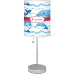 Dolphins Lamp with Drum Shade (Personalized)