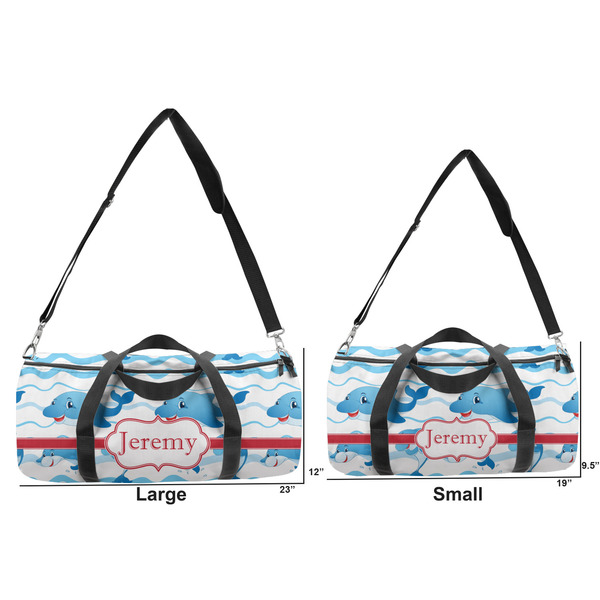 Dolphins Duffle Bag Small and Large