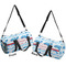 Dolphins Duffle bag large front and back sides