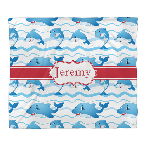 Dolphins Duvet Cover - King - Front