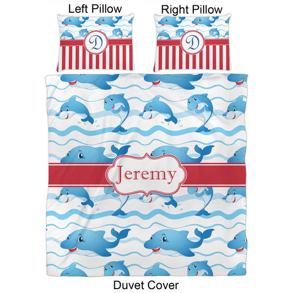 Dolphins Duvet Cover Set - Queen - Approval