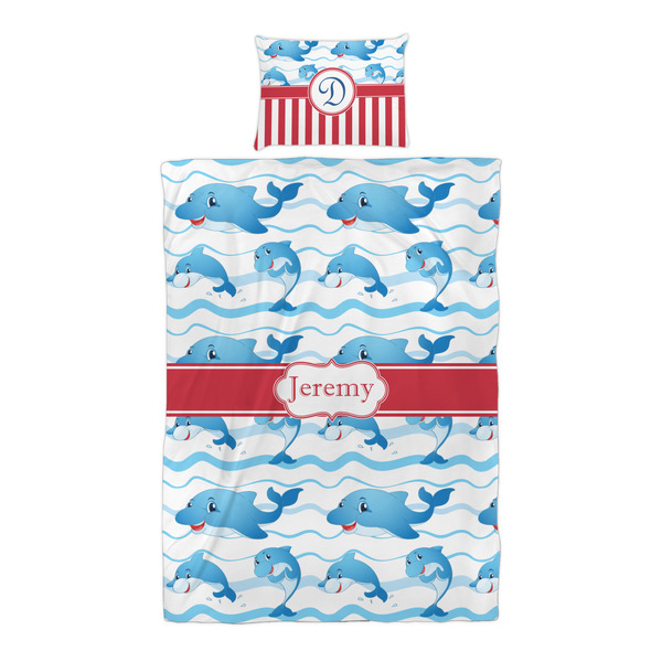 Dolphins Duvet Cover Set - Twin XL - Alt Approval
