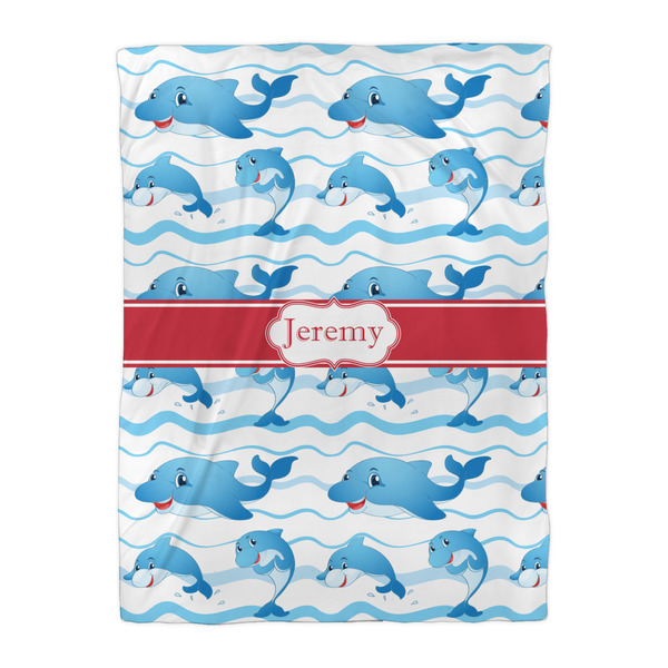 Dolphins Duvet Cover - Twin XL - Front