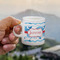 Dolphins Espresso Cup - 3oz LIFESTYLE (new hand)