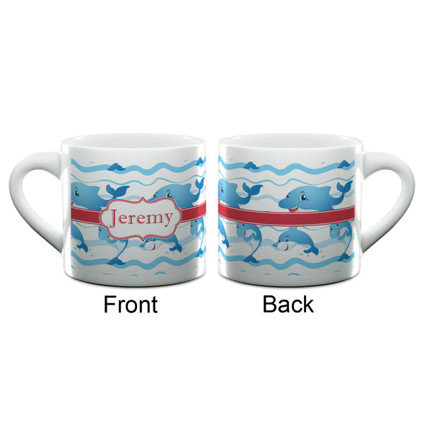 Dolphins Espresso Cup - 6oz (Double Shot) (APPROVAL)