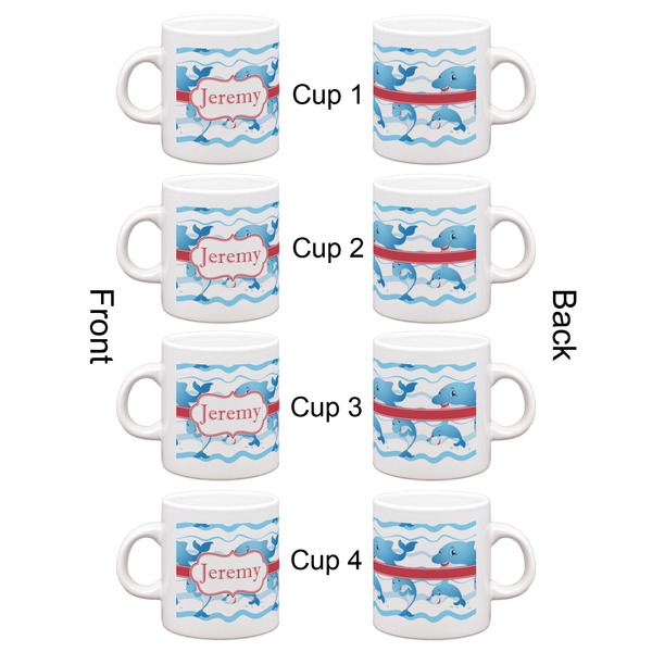 Dolphins Espresso Cup Set of 4 - Apvl