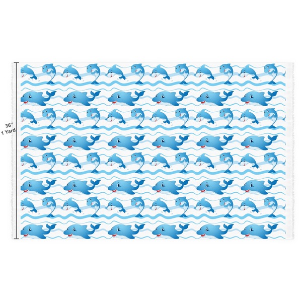 Dolphins Fabric Full Yard