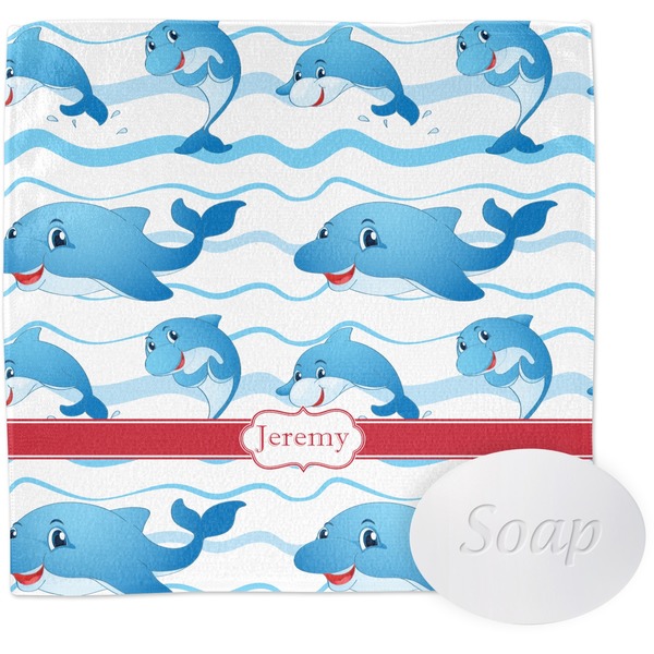 Custom Dolphins Washcloth (Personalized)