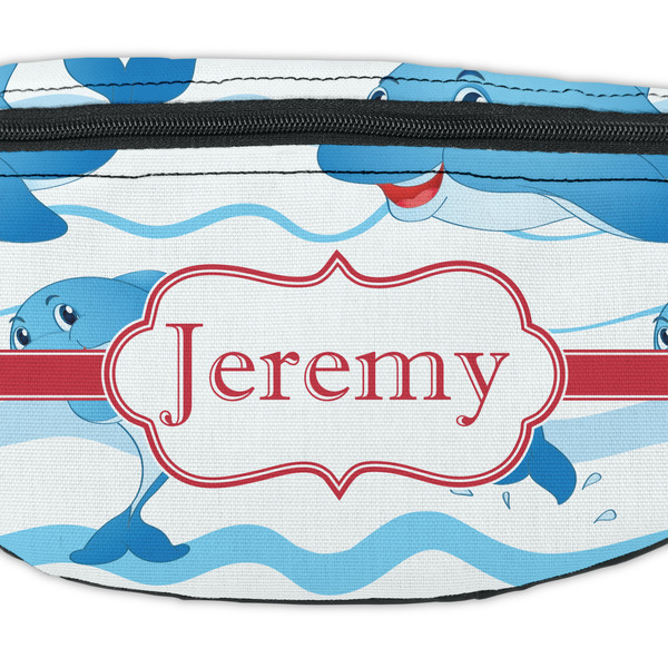 Dolphins Fanny Pack - Closeup