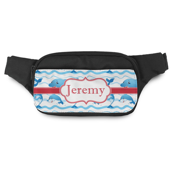 Custom Dolphins Fanny Pack - Modern Style (Personalized)