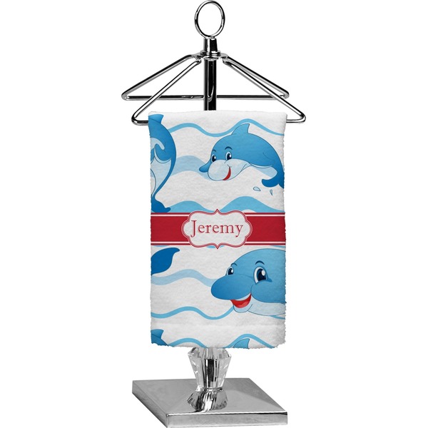 Custom Dolphins Finger Tip Towel - Full Print (Personalized)