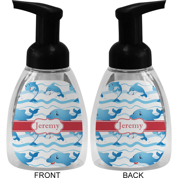 Dolphins Foam Soap Bottle (Front & Back)