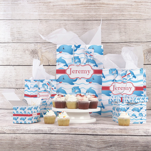 Dolphins Gift Bags - In Context