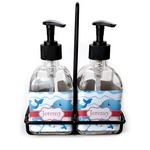 Dolphins Glass Soap & Lotion Bottles (Personalized)