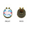 Dolphins Golf Ball Hat Clip Marker - Apvl - GOLD