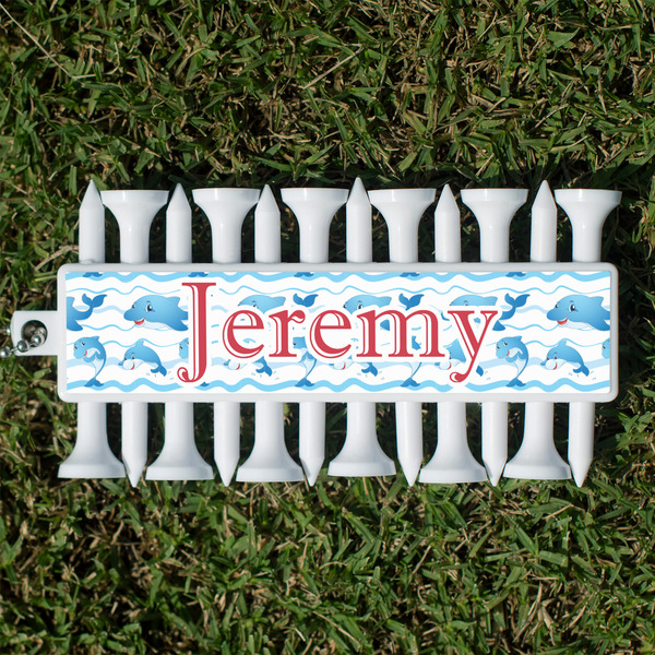 Custom Dolphins Golf Tees & Ball Markers Set (Personalized)