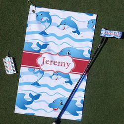 Dolphins Golf Towel Gift Set (Personalized)