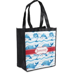 Dolphins Grocery Bag (Personalized)