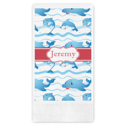 Dolphins Guest Towels - Full Color (Personalized)