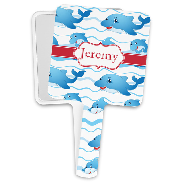 Custom Dolphins Hand Mirror (Personalized)